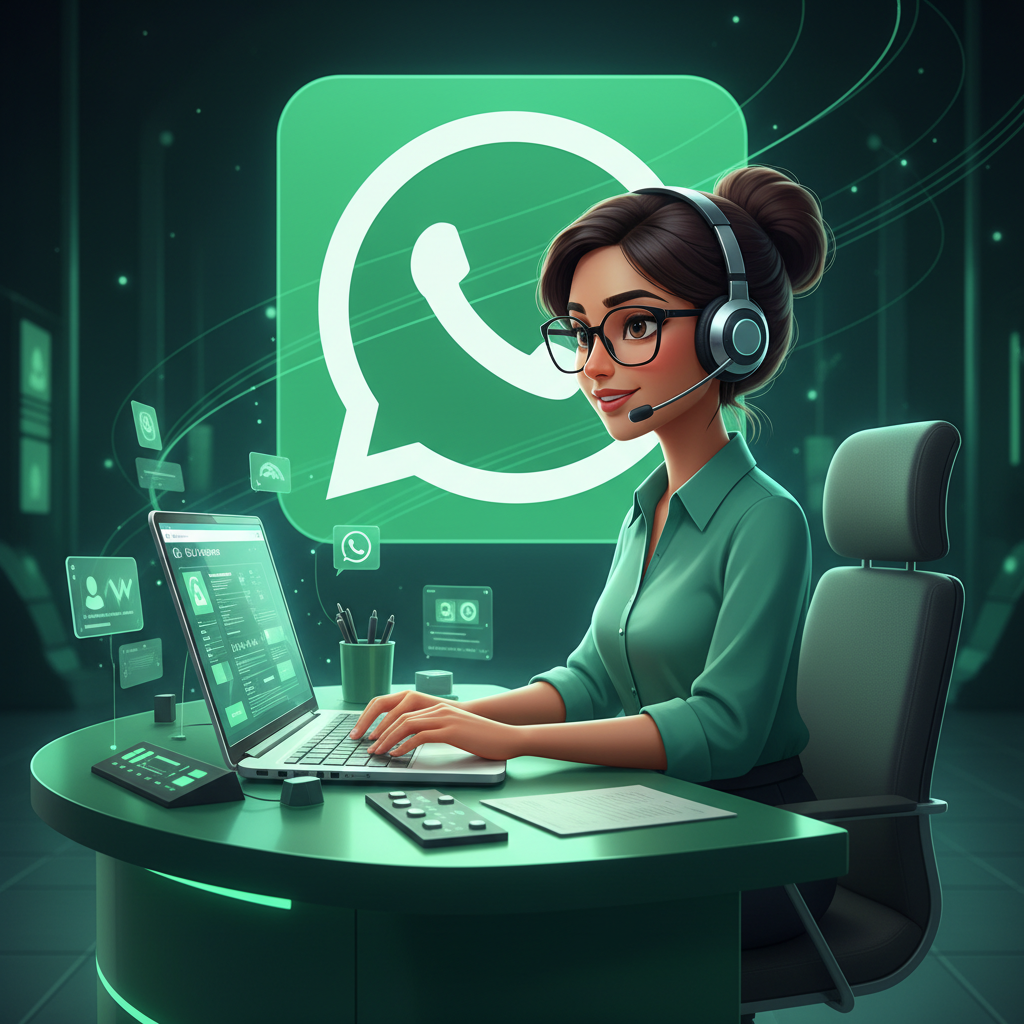 WhatsApp voice chat customer support agent